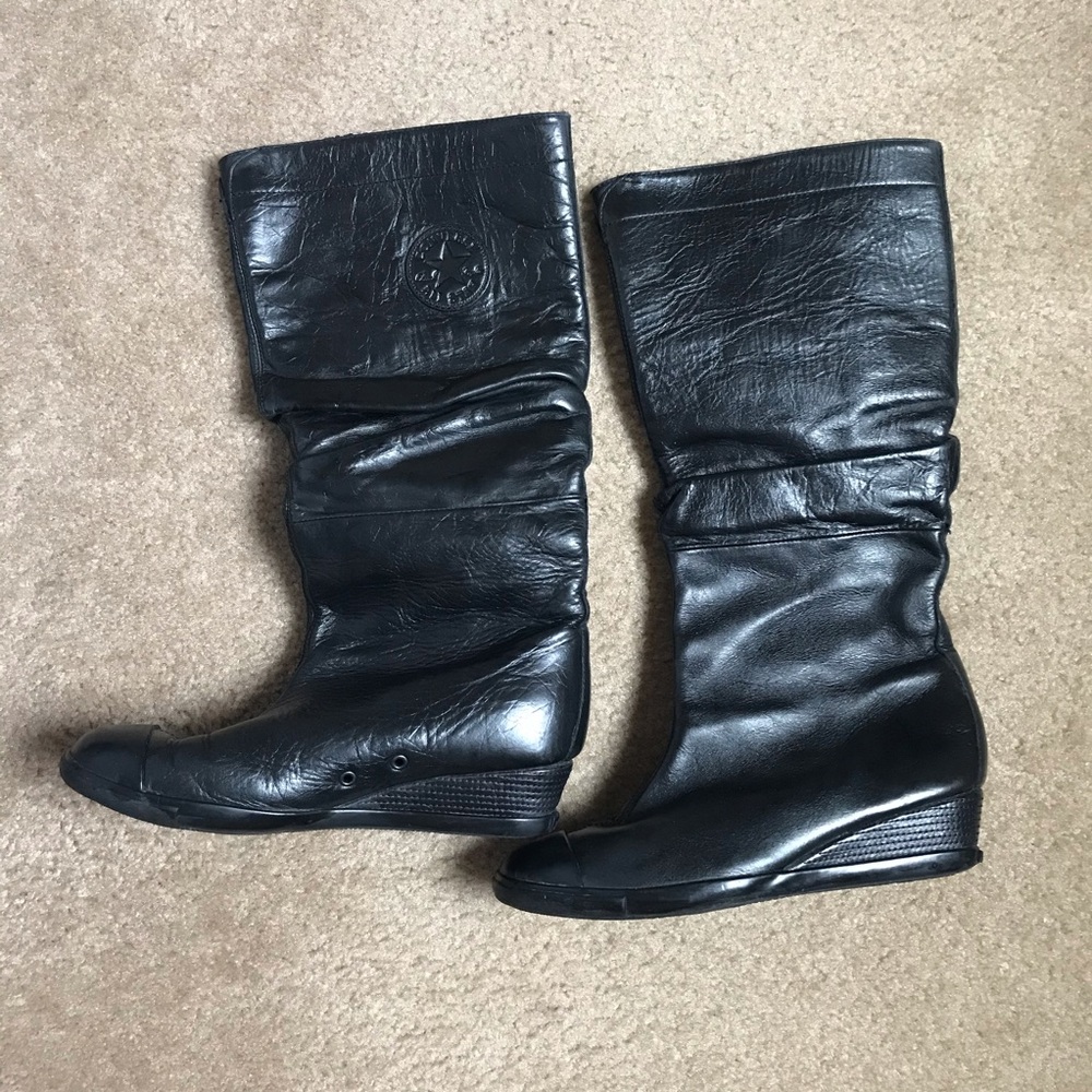 Converse Slouch Leather Boots